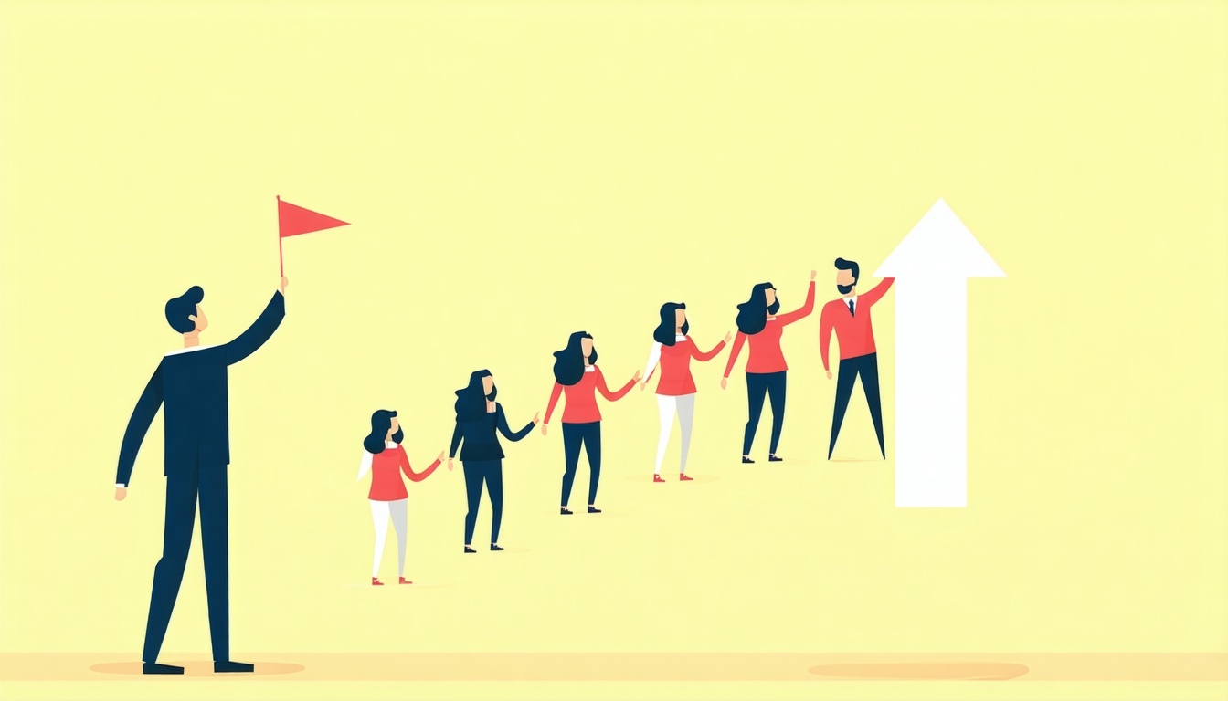 defining goals video flat vector-1