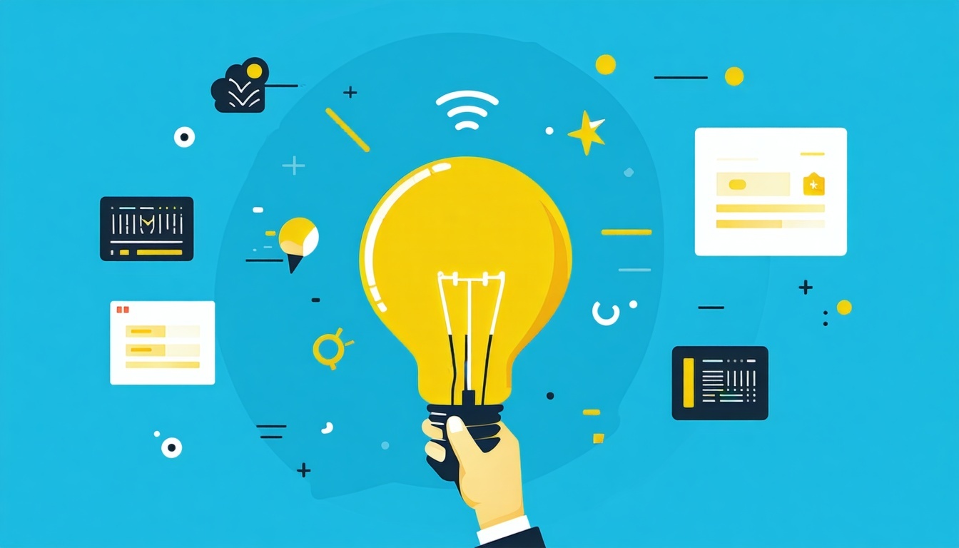 ideas into engaging content flat vector-1