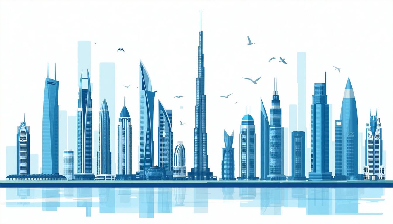 top agencies in dubai flat vector-1