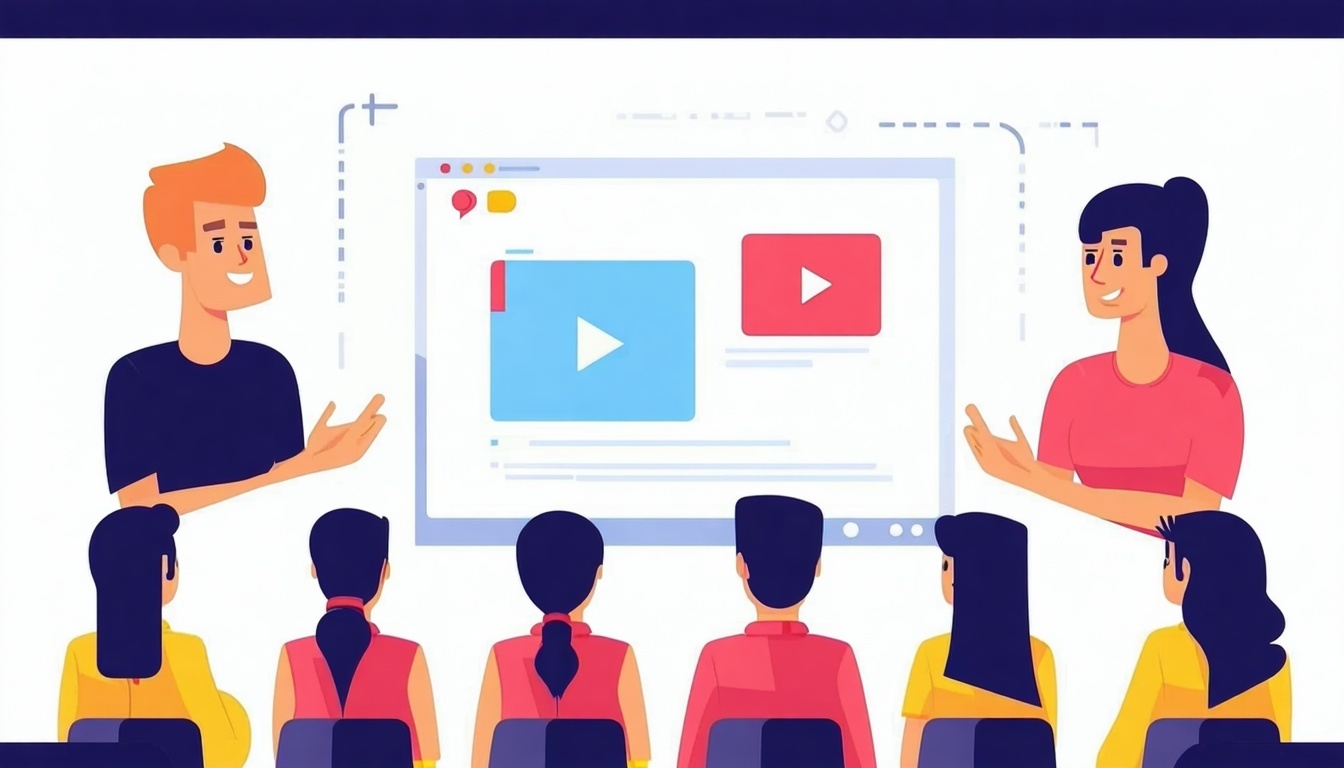 understanding audience for video flat vector-1