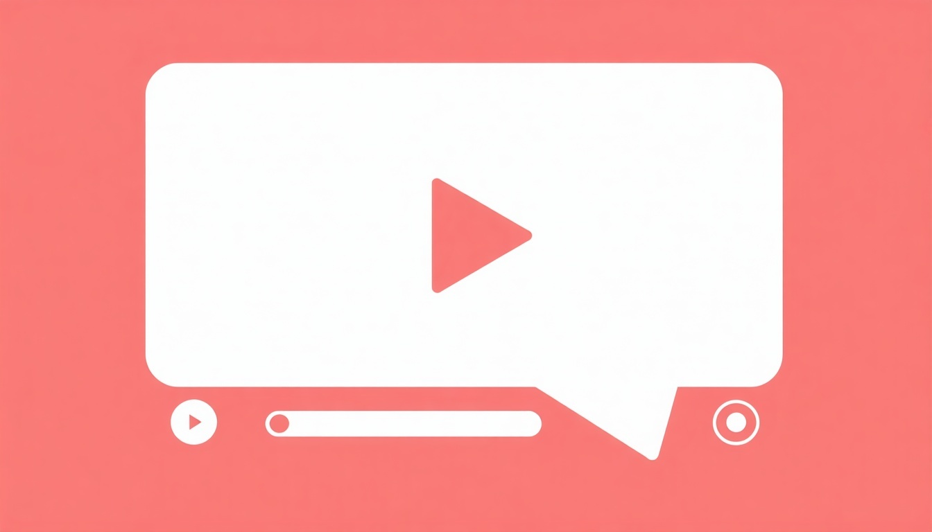 video preferred over text flat vector-1