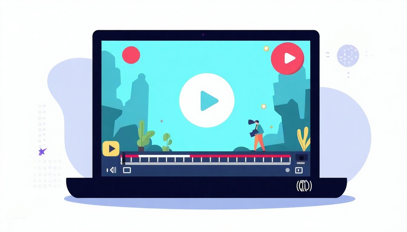 video storytelling flat vector-1